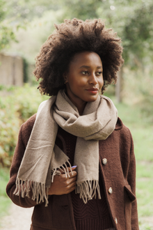  Amy Wool Scarf | Brown