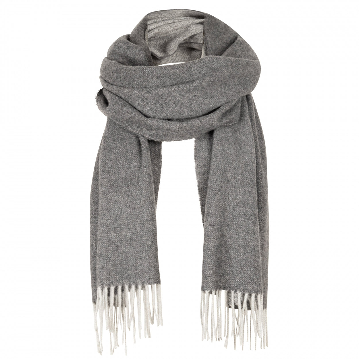 Amy Wool Scarf | Anthracite
