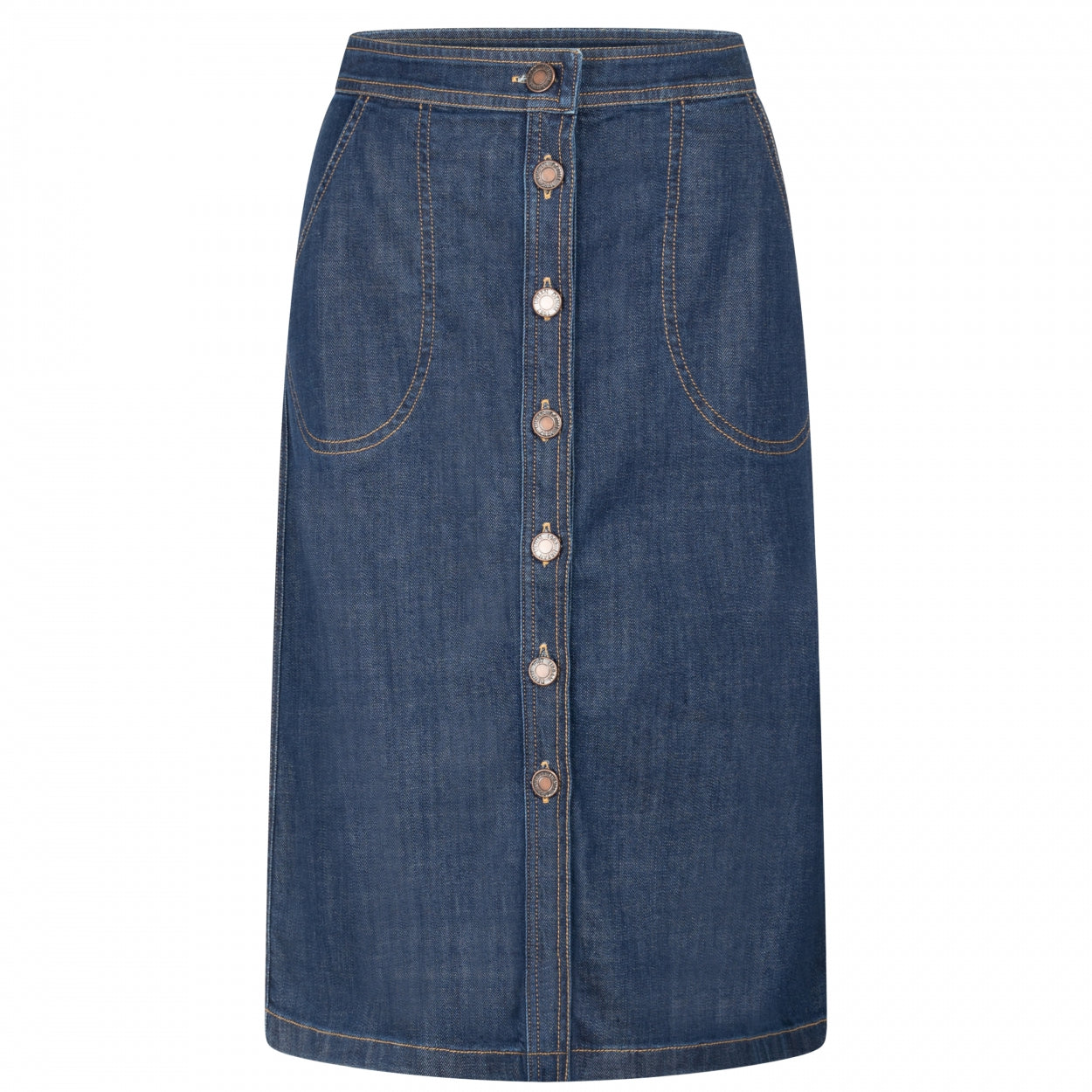 Feyona Skirt | Jeans blue